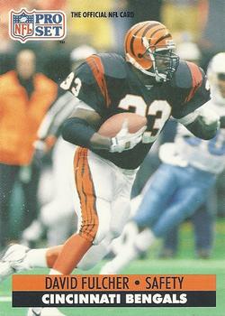 David Fulcher Cincinnati Bengals 1991 Pro set NFL #113